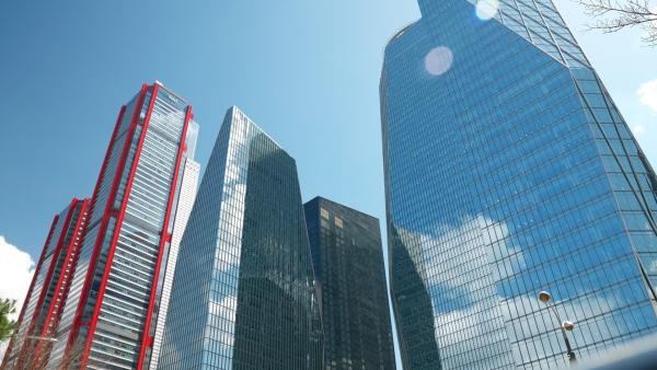 Bild 1 von 2: Bankenviertel in Seoul: Auch südkoreanische Banken geraten 1997 ins Wanken.