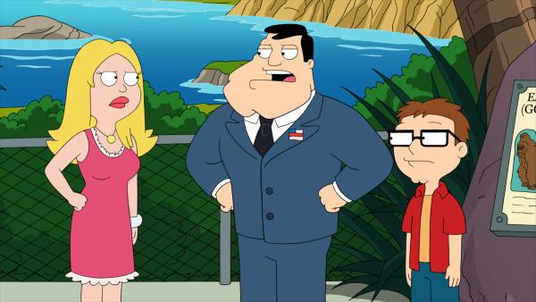Bild 1 von 8: (v.l.n.r.) Francine Smith; Stan Smith; Steve Smith