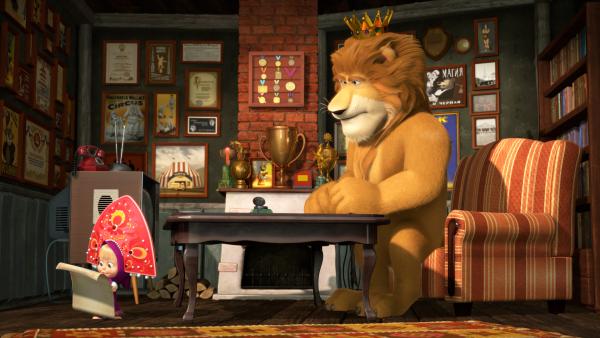 Bild 1 von 11: Mascha belehrt den King.