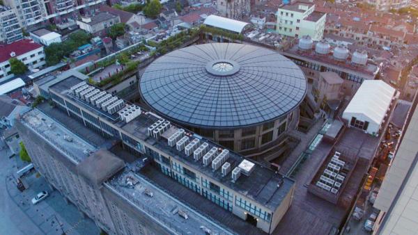 Bild 1 von 2: Das Schlachthaus in Shanghai ist ein Labyrinth aus Treppen, Rampen und Mauern.