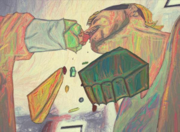 Bild 1 von 28: Im Bild: Im Chaos des Homeoffice prallen drei Welten aufeinander.