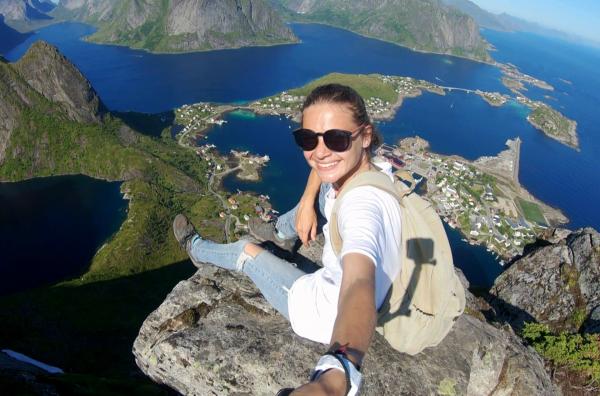 Bild 1 von 4: Sich selbst in Szene setzen: Selfies an spektakulären Orten