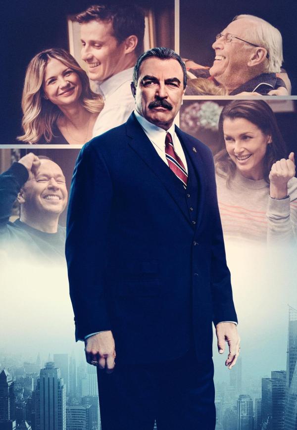 Bild 1 von 17: Im Bild (v.li.): Donnie Wahlberg (Danny Reagan), Vanessa Ray (Eddie Janko), Will Estes (Jamie Reagan), Tom Selleck (Frank Reagan), Len Cariou (Henry Reagan), Bridget Moynahan (Erin Reagan-Boyle).