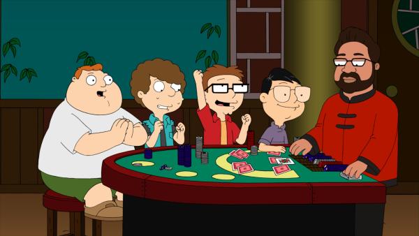 Bild 1 von 8: (v.l.n.r.) Barry Robinson; Snot Lonstein; Steve Smith; Toshi Yoshida