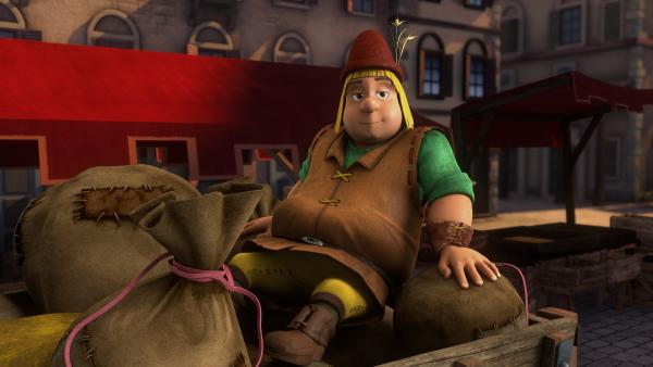 Bild 1 von 3: Pirat Cicala hat sich als Händler verkleidet.