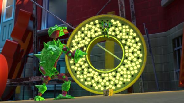 Bild 1 von 3: Galileo steckt in der Klemme.