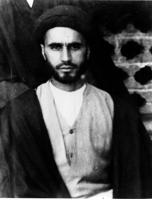 Bild 1 von 2: Im Bild: Ayatollah Ruhollah Chomeini.