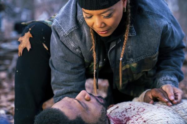 Bild 1 von 4: Marcus Dante (Tory Kittles, l.); Robyn McCall (Queen Latifah, r.)