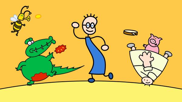 Bild 1 von 2: Jeder von TOMs Freunden hat einen ganz eigenen Tanz.