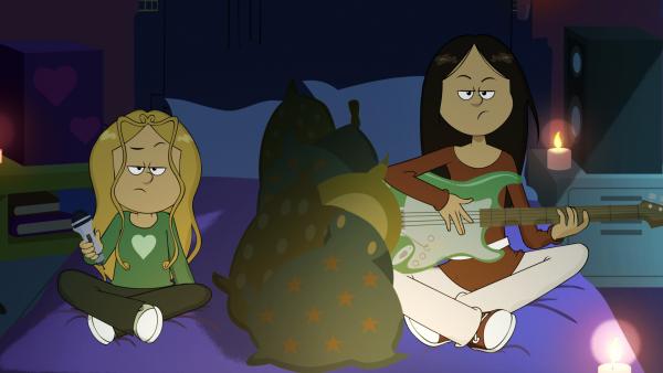 Bild 1 von 12: Wendy und Marine haben überhaupt keine Lust gemeinsam für die Talentshow zu proben.