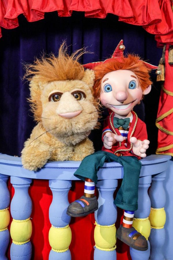 Bild 1 von 25: Im Bild: Löwe Leopold, Kasperl.