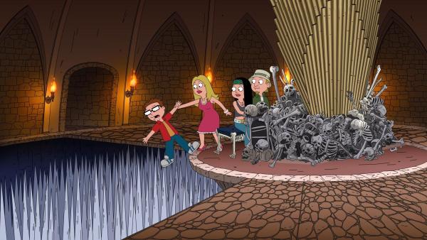 Bild 1 von 11: (v.l.n.r.) Steve Smith; Francine Smith; Hayley Smith; Jeff Fischer