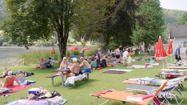 Bild 1 von 9: Im Bild: Seebad Lunz.