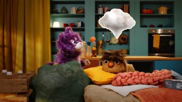 Bild 1 von 3: Moppi hat einen schlechten Tag und ist wütend.
© rbb/Anderthalb - Honorarfreie Verwendung gemäß AGB im redaktionellen Zusammenhang mit genannter Sendung bei Nennung \