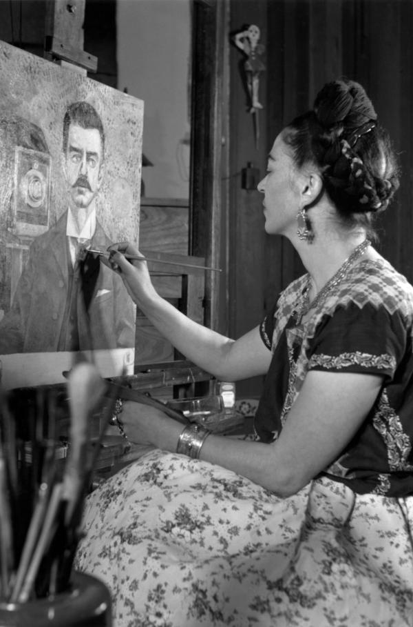 Bild 1 von 4: In Mexiko porträtierte Frida Kahlo 1952 ihren Vater.
