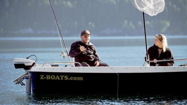 Bild 1 von 6: Im Bild: Angeln am Millstätter See.