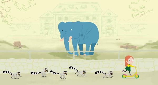 Bild 1 von 3: Die Kattas sollen in ein neues Gehege ziehen. Jetzt ist nur die Frage, mit wem sie mitgehen. Zoodirektor Peek und Jimmy haben keinen Erfolg.