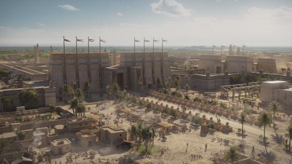 Bild 1 von 9: Nach der Reichseinigung durch Pharao Ahmose wird Karnak zum Zentrum von Religion und Politik.