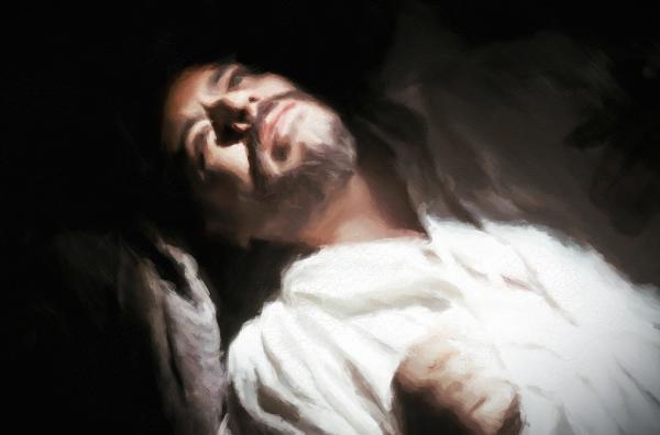 Bild 1 von 4: Illustration von Caravaggio in Gefangenschaft: Mehrmals wurde er mitten in der Nacht festgenommen und seine Provokationen führten dazu, dass er ins Gefängnis musste.