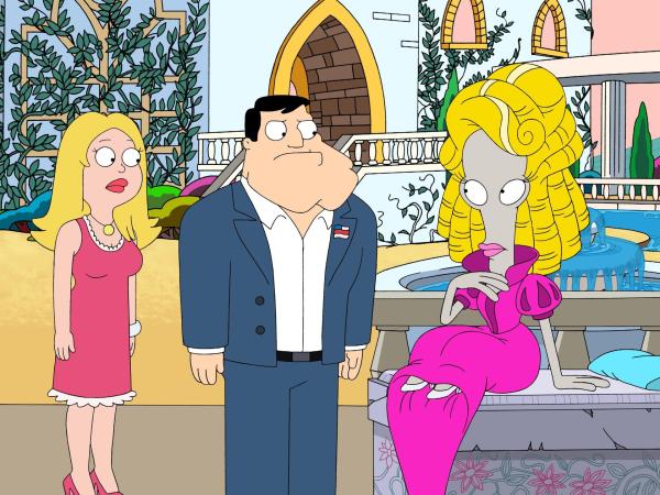Bild 1 von 8: (v.l.n.r.) Francine Smith; Stan Smith; Roger