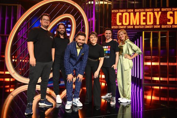 Bild 1 von 12: (v.l.n.r.) Chris Tall; David Kebekus; Khalid Bounouar; Tahnee; Dr. Pop; Laura Brümmer