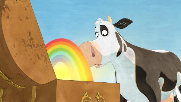 Bild 1 von 3: Die Schatzsucherin Lieselotte ist am Ziel ihrer Träume.