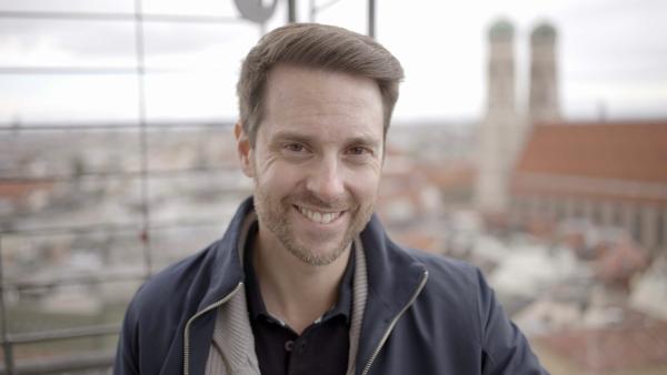Bild 1 von 13: Mirko Drotschmann auf dem alten Peter am Marienplatz