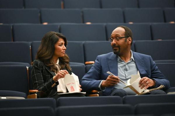 Bild 1 von 16: Rose Dinshaw (Karen David, l.); Alec Mercer (Jesse L. Martin, r.)
