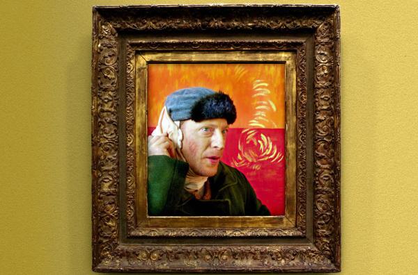 Bild 1 von 2: ?Bilder allein zuhaus? nimmt Meisterwerke der Malerei humorvoll unter die Lupe. Heute: Vincent van Gogh