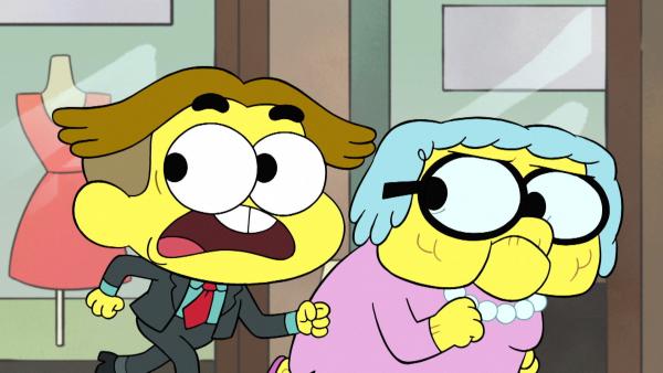 Bild 1 von 8: a) Bill verspricht seiner Familie, mit ihnen im Einkaufszentrum essen zu gehen. Tatsächlich lotst er sie jedoch in ein Familienfoto-Studio. b) Remy schwänzt den Geigenunterricht, um sich mit Cricket zu treffen.