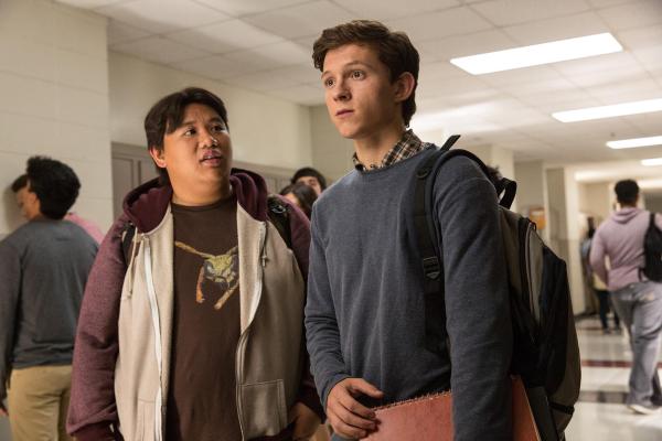 Bild 1 von 28: Im Bild: Jacob Batalon (Ned), Tom Holland (Peter Parker / Spider-Man).