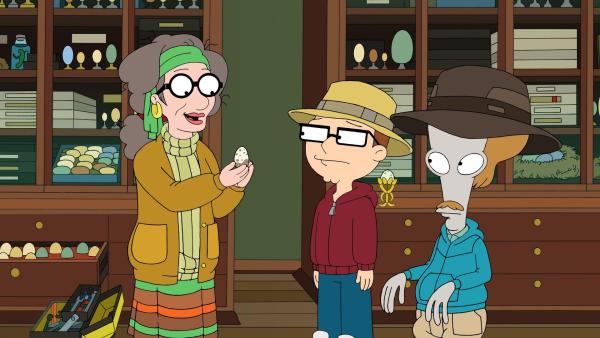 Bild 1 von 11: (v.l.n.r.) Professor Hadley; Steve; Roger