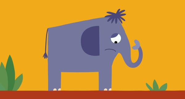 Bild 1 von 7: Der Elefant hat miese Laune.