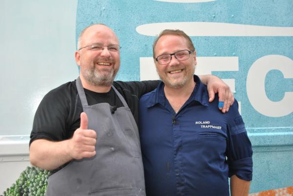 Bild 1 von 2: Christian Lohse (l.) und Roland Trappmaier (r.).