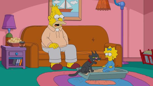 Bild 1 von 22: Grampa (l.); Maggie (r.)
