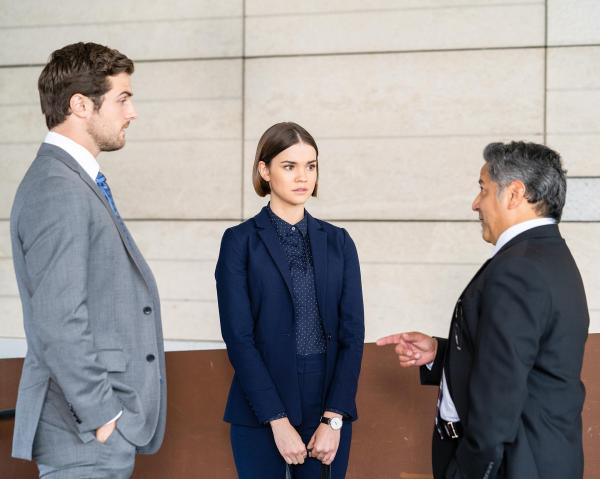 Bild 1 von 13: Im Bild: Beau Mirchoff (Jamie Hunter), Maia Mitchell (Callie Adams Foster), Kevin Sifuentes (Carl).