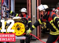 112: Feuerwehr im Einsatz
