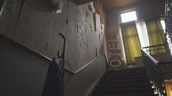 Bild 1 von 3: Bildunterschrift: Seit Jahren steht die Herberge leer.