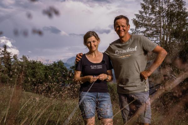 Bild 1 von 16: Im Bild: Helene und Mario Lugger.