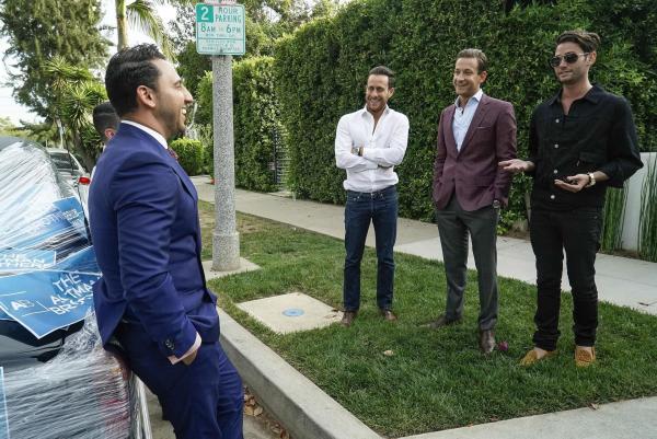 Bild 1 von 8: (v.l.n.r.) Josh Altman; David Parnes; James Harris; Josh Flagg