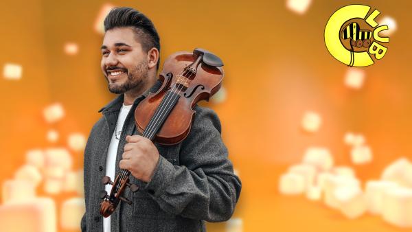 Bild 1 von 3: Violinist Noah Leonne ist zu Gast im Tigerenten Club!
