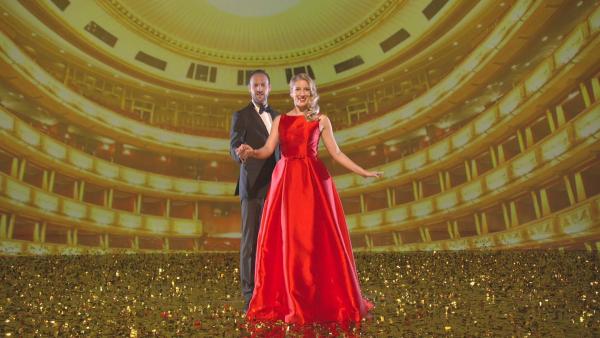 Bild 1 von 8: Im Bild: Christoph Santner , Maria Santner.