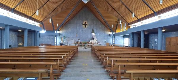 Bild 1 von 3: Der Gottesdienst findet in der Pfarrkirche St. Georg in Jockgrim statt.