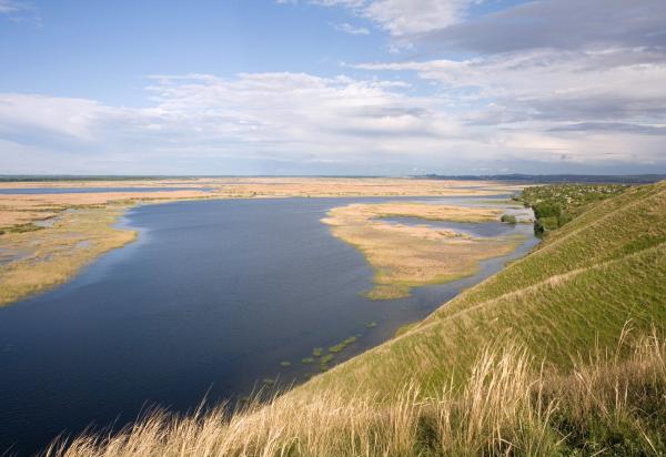 Bild 1 von 4: Landschaftstotale Donaudelta (Rumänien).