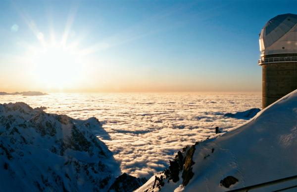 Bild 1 von 4: Die Sternwarte auf dem Pic du Midi de Bigorre liegt in den französischen Hochpyrenäen.