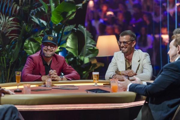 Bild 1 von 9: (v.l.n.r.) Mark Forster; Joko Winterscheidt; Oliver Kalkofe