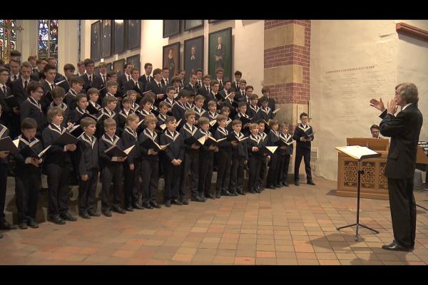 Bild 1 von 4: Der weltberühmte Thomanerchor tritt jeden Freitag und Samstag mit einer Motette in der Leipziger Thomaskirche auf.
