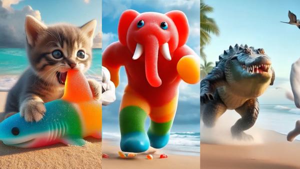 Bild 1 von 1: Unzählige KI-generierte Videos überschwemmen das Internet. Das Phänomen des sogenannten ?Slop? wirft die Frage auf, ob das Internet daran zugrunde gehen kann.