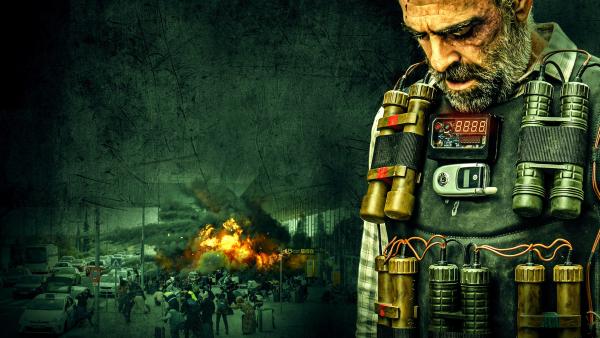 Bild 1 von 6: Nach einem Terroranschlag am Flughafen von Madrid wird der Taxifahrer Santiago (Luis Tosar) zunächst von einem flüchtigen Attentäter entführt, bevor er in die Fänge von dessen Terrorzelle gerät, die ihm eine Sprengstoffweste aufzwingt.