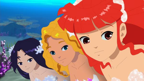 Bild 1 von 5: Cleo, Emma und Rikki (v.l.n.r.) sind auf der Suche nach dem Ring.